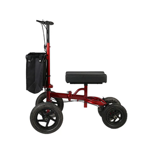 Folding Roller Scooter With Knee Support Instead Of Crutches